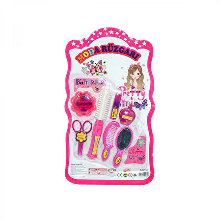 Moda Rüzgarı Makyaj ve Kuaför Seti