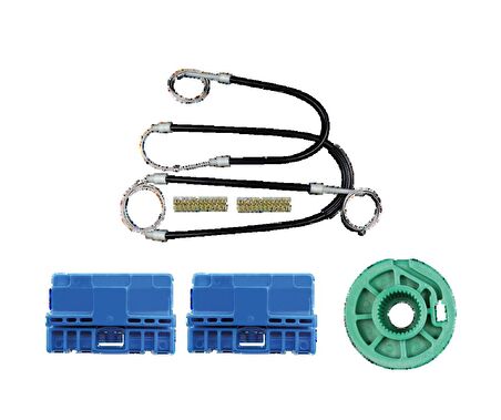 Kayoto Audi A3 Coupe 1996-2003 Cam Kriko Teli Tamir Takımı Ön Sol KY23870N