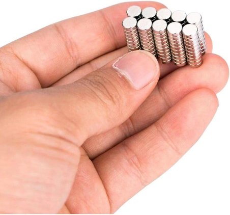 Dünya Magnet 20 Adet - Yuvarlak Neodyum Mıknatıs, 5X2 Mm, Güçlü Magnet, N35 Kalite