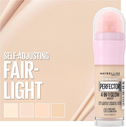 MAYBELLINE Instant Perfector Glow 4 Etki 1 Arada Fondöten- 00 Fair Light