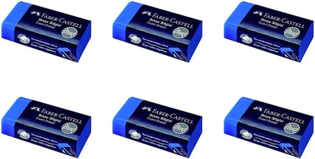 Faber-Castell 4'lü Super Fine Min, 2B, 0.7, 6'lı Yumuşak Sınav Silgisi, 10'lu Yazım Seti