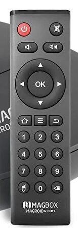 WEKO KR MAGBOX MAGROID GLORY TV BOX UYDU KUMANDASI  (23888=6398)