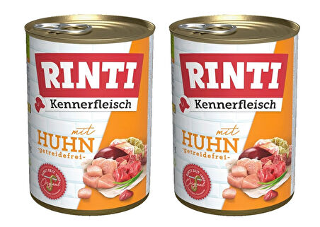 Rinti Tavuklu Gurme Köpek Konservesi 400 Gr. X 2 Adet