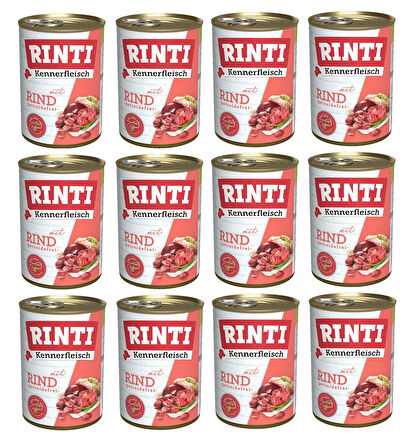 Rinti Dana Etli Gurme Köpek Konservesi 400 Gr. X 12 Adet