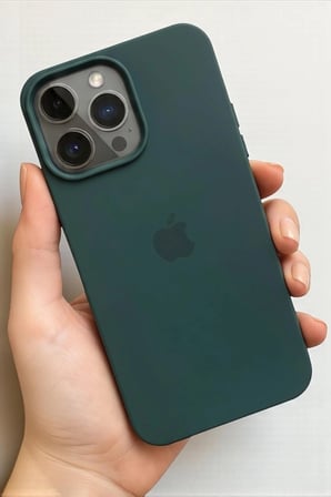 IPhone 15 PRO MAX Uyumlu Kılıf Logolu Lansman Soft Yumuşak Içi Kadife Silikon Kapak