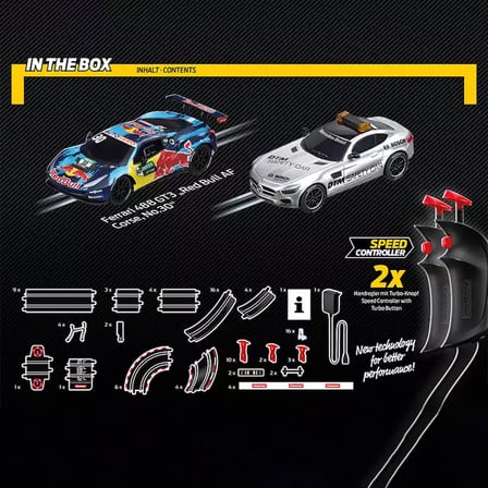 Carrera GO!!! DTM Power Run 1:43 Elektrikli Yarış Pisti – 8,9 Metre