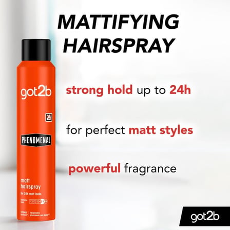 Schwarzkopf GOT2B Phenomenal Finishing Hairspray 200 ml