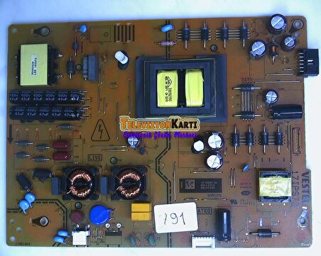 17IPS72 , 23521194 , 170818R4 , Toshiba 43T663DB , Hitachi 43HK25T74U , Power Board , Besleme Kartı