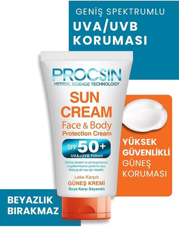 Güneş Kremi Face SPF 50+ 50 ML Mini Boy