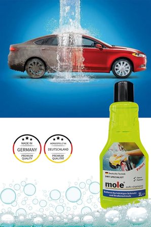 Premium PH Nötr Cilalı Araç Şampuanı 1000ml