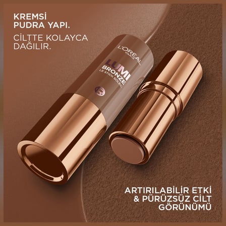 L'Oreal Cosmetics Lumi Bronzlaştırıcı Stick - 110 Toasted Sunlight