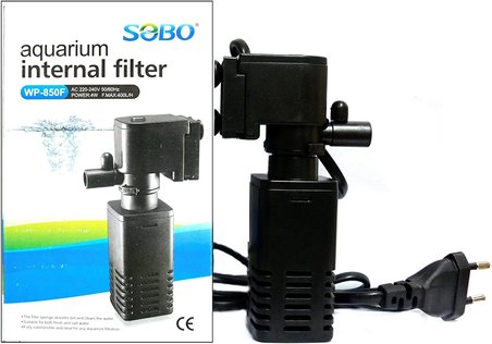 Sobo WP-850F Akvaryum İç Filtresi 400 Lt/H 4 W