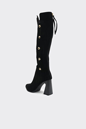 Klasik Topuklu Kadın Çizme