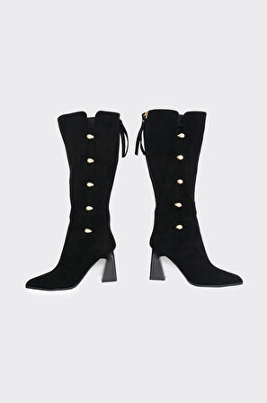 Klasik Topuklu Kadın Çizme