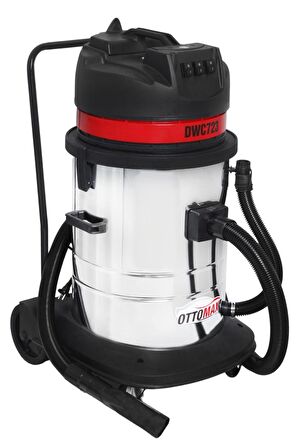 OTTOMAX 3500 Watt 3 Motorlu Sanayi Tipi Oto Süpürgesi