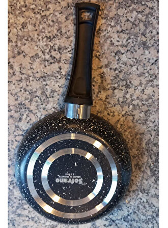 Granit Kaplama 18 cm tava yanmaz yapışmaz ekonomik ev öğrenci Tavası