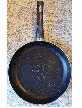 Granit Kaplama 26 cm tava yanmaz yapışmaz ev öğrenci Tavası