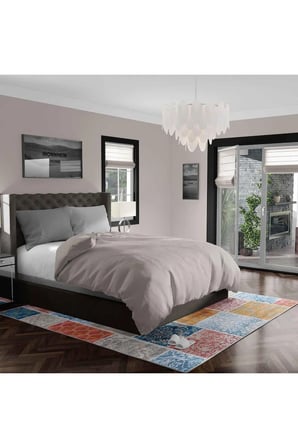 Kaymaz Taban Yıkanabilir Halı – Mutfak, Salon, Yatak Odası için Modern Dijital Baskı Halı (SLNHALI36