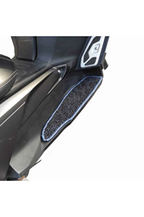 Motosiklet Aksesuar Koruyucu Paspas Max Pro 125cc Uyumlu Gri Kenar Overlok