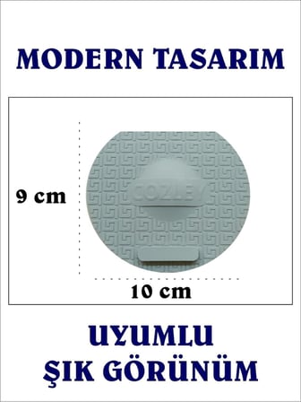 Lavabo Kötü Koku Önleyici 3'lü Paket Lavabo Koku Giderici Silikon Mat Sızdırmaz Su ve Koku Geçirmez Ped Lavabo Kapağı Lavabo Tıpası Tapası Lavabo Tıkacı Gider Tıkacı Tapası