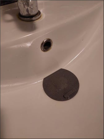 Lavabo Kötü Koku Önleyici 3'lü Paket Lavabo Koku Giderici Silikon Mat Sızdırmaz Su ve Koku Geçirmez Ped Lavabo Kapağı Lavabo Tıpası Tapası Lavabo Tıkacı Gider Tıkacı Tapası