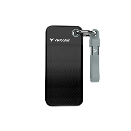 Verbatim Pocket 1TB 1000MB/s Taşınabilir SSD USB 3.2 – Gri