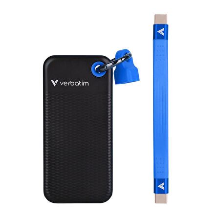 Verbatim 32191 Pocket 1TB Taşınabilir SSD USB 3.2 Mavi - 1000MB/1000MB