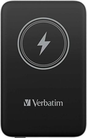 Verbatim Magsafe 10000 Mah Manyetik Kablosuz Powerbank - Siyah