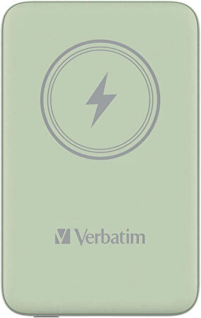 Verbatim Magsafe 10000 Mah Manyetik Kablosuz Powerbank - Yeşil