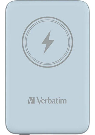 32247-843 VERBATIM MCP-10BE POWER PACK 10000 MAH WITH UBS-C® PD 20W / MAGNETIC WIRELESS CHARGING 15W