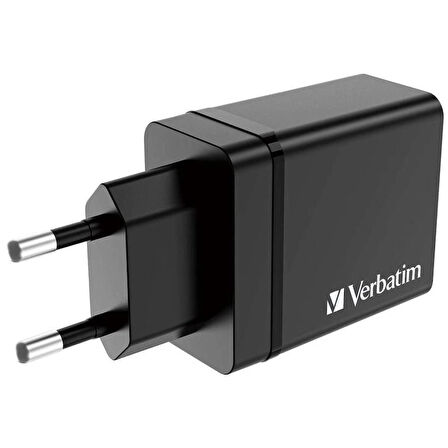 VERBATIM 49700 CHR-30EU1 USB-CHARGER 30W BLACK