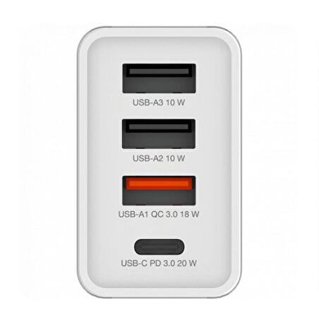 Verbatim 49701 CHR-30 30W 4 Bağlantı Noktalı USB Duvar Şarj Cihazı 