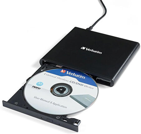 Verbatim 98938 Harici Slimline CD/DVD Writer USB 2.0