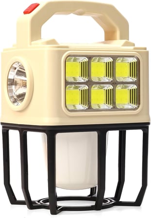 3 MODLU Şarjlı Kamp Lambası Solarlı 20 WATT LED Işık El Feneri Portatif Işıldak Gece Lamba PR9802B