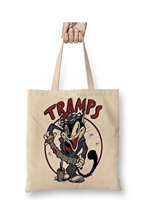 Gato Sanfonero Bez Çanta Uzun Saplı Alışveriş Çantası Plaj Çantası