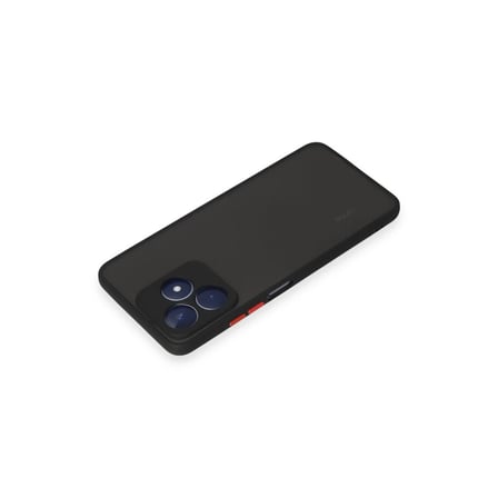Realme C53 Kılıf Montreal Silikon Kapak - Siyah