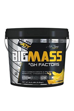 Bigjoy Bigmass Gainer +Gh Factors 3000 Gr Muz 30 Servis