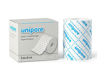 Elastik Sabitleme Bandı Hipoalerjenik Medikal Cerrahi Bant – 5m x 5cm ve 10M x 10CM Boyut Seçenekleri