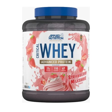 Critical Whey Protein 2000 Gr Strawberry Milkshake