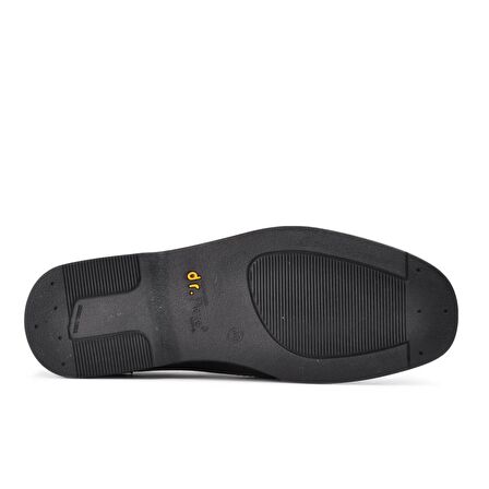 Dr.Flexer 061603 Siyah Hakiki Deri Erkek Slip On Ayakkabı