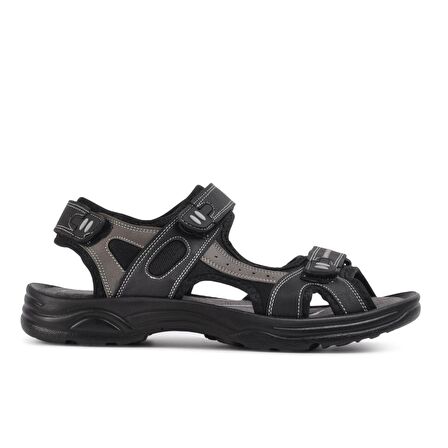 Castle Black K-3 Siyah Sandalet