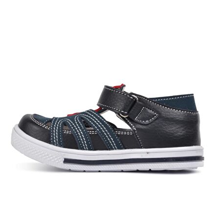 Şiringenç 210108 Lacivert-Kırmızı Comfort Erkek Çocuk Günlük Ayakkabı