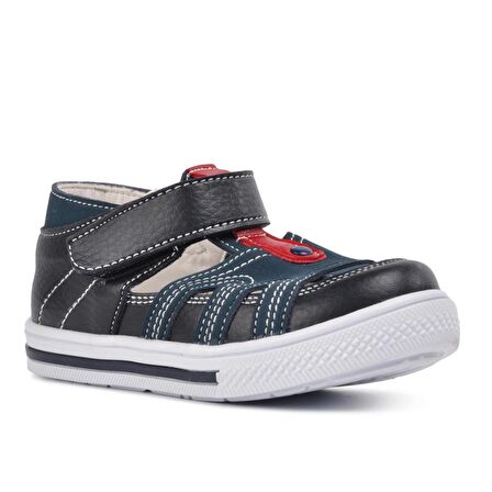 Şiringenç 210108 Lacivert-Kırmızı Comfort Erkek Çocuk Günlük Ayakkabı