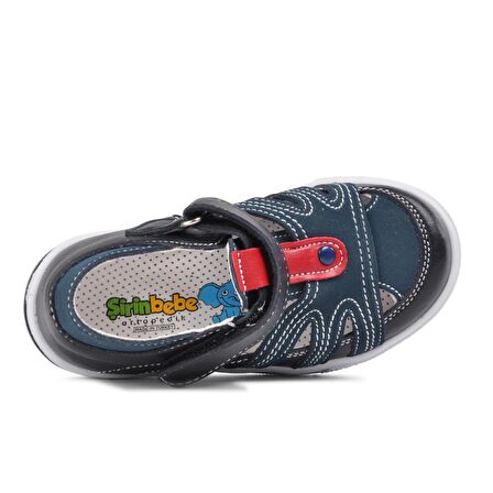 Şiringenç 210108 Lacivert-Kırmızı Comfort Erkek Çocuk Günlük Ayakkabı