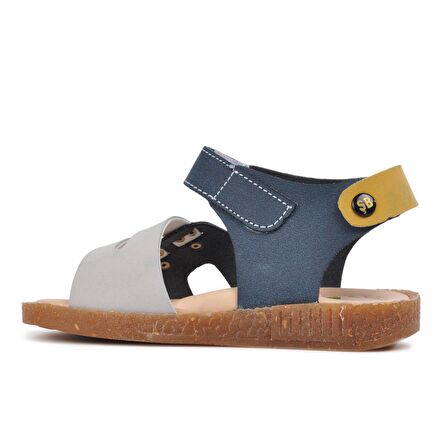 Şiringenç 210107 Lacivert-Hardal Comfort Erkek Çocuk Sandalet