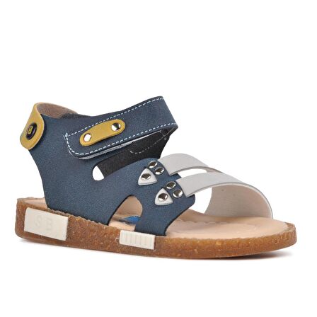 Şiringenç 210107 Lacivert-Hardal Comfort Erkek Çocuk Sandalet