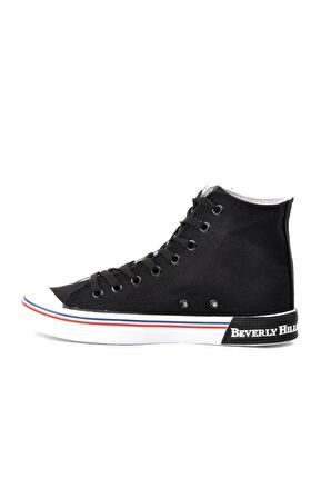 Po-10151 Siyah Bilek Boy Sneaker