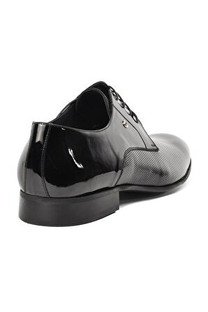 Pierre Cardin 120566 Siyah Rugan Erkek Hakiki Deri Klasik Ayakkabı