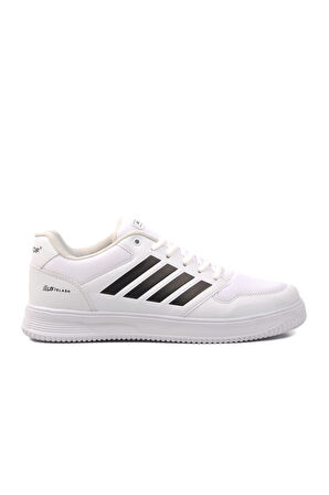 Ayakmod Bst-B74 Beyaz-Siyah Erkek Sneaker
