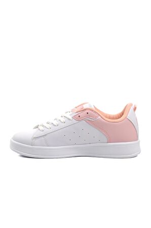 Walkway Lena Beyaz-Pudra Unisex Sneaker